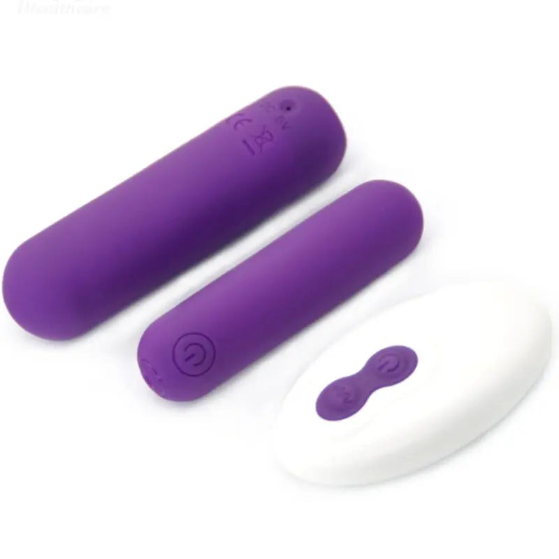 ARMONY - SPLASH JOLINE BALA VIBRADORA SILICONA CONTROL REMOTO 10 VIBRACIONES 6.5 X 1.5 CM MORADO ARMONY STIMULATORS