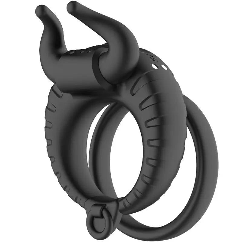 ARMONY - BULL'S PASION ANILLO VIBRADOR 10 VELOCIDADES NEGRO ARMONY FOR HIM