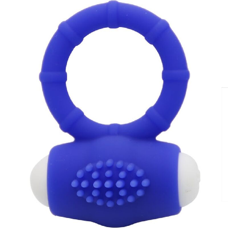 ARMONY - POWER O ANILLO VIBRADOR SILICONA AZUL ARMONY FOR HIM