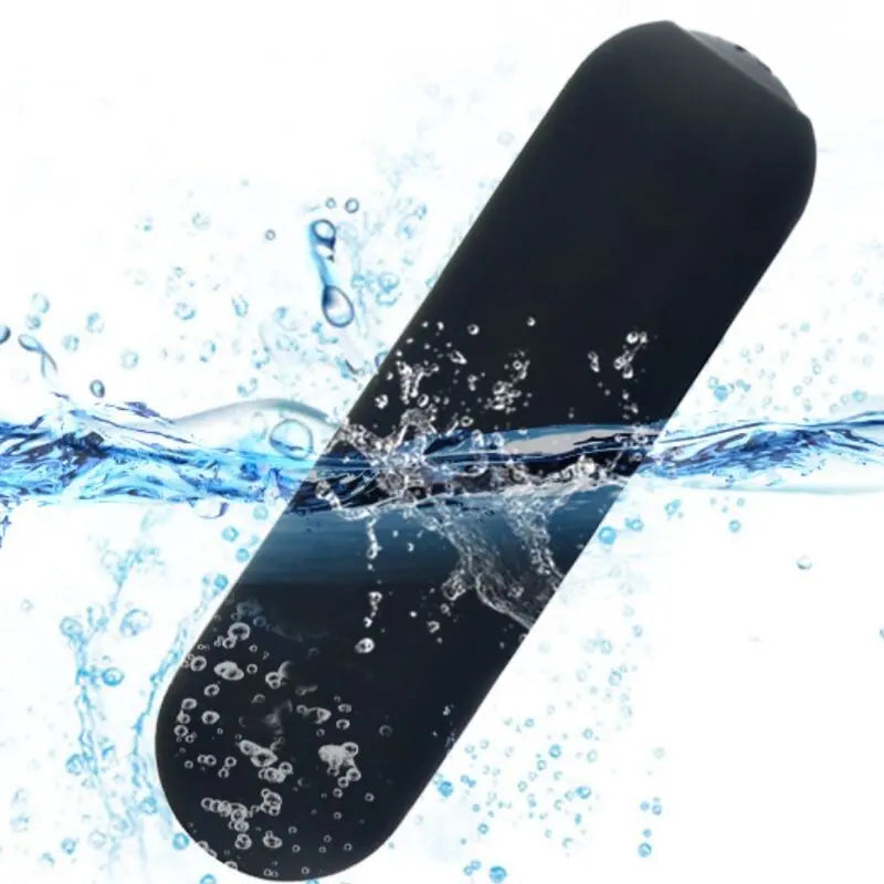 ARMONY - SPLASH JOIE BALA VIBRADORA SILICONA CONTROL REMOTO 10 VIBRACIONES 75 X 19 CM NEGRO ARMONY STIMULATORS