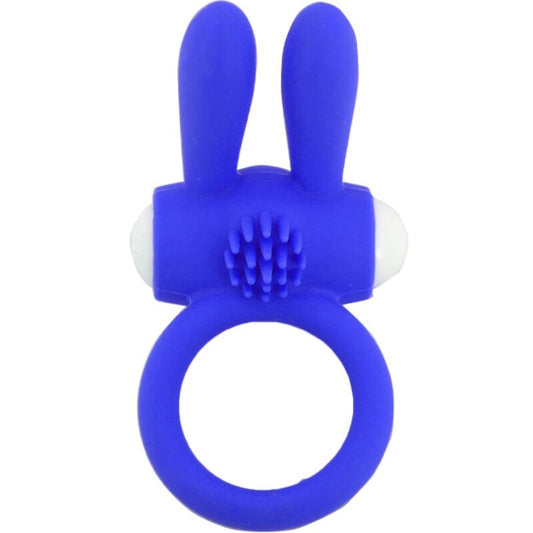 ARMONY - MR BUNNY ANILLO VIBRADOR SILICONA AZUL ARMONY FOR HIM