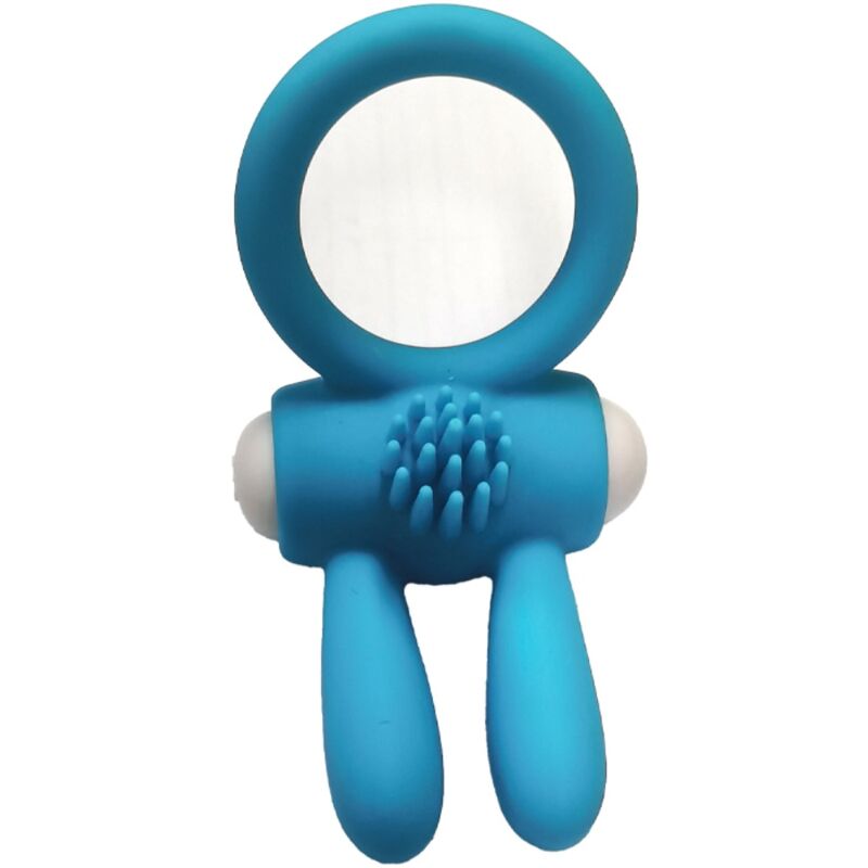 ARMONY - MR BUNNY ANILLO VIBRADOR SILICONA GREEN ARMONY FOR HIM