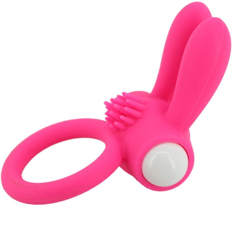ARMONY - MR BUNNY ANILLO VIBRADOR SILICONA PINK ARMONY FOR HIM