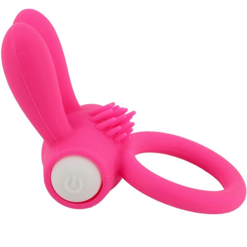 ARMONY - MR BUNNY ANILLO VIBRADOR SILICONA PINK ARMONY FOR HIM