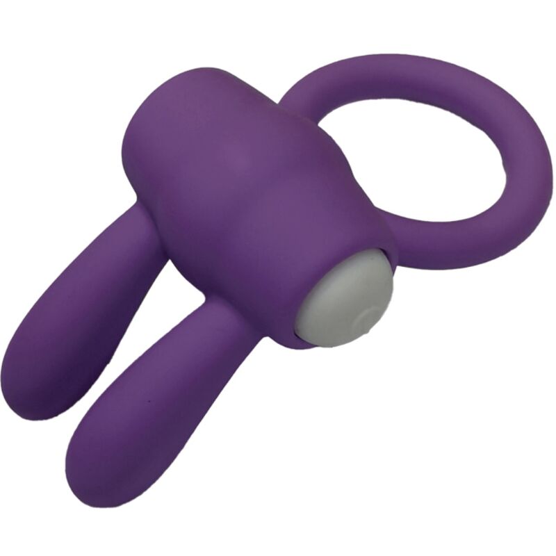 ARMONY - MR BUNNY ANILLO VIBRADOR SILICONA PURPLE ARMONY FOR HIM