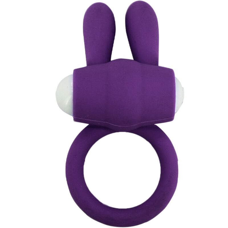 ARMONY - MR BUNNY ANILLO VIBRADOR SILICONA PURPLE ARMONY FOR HIM