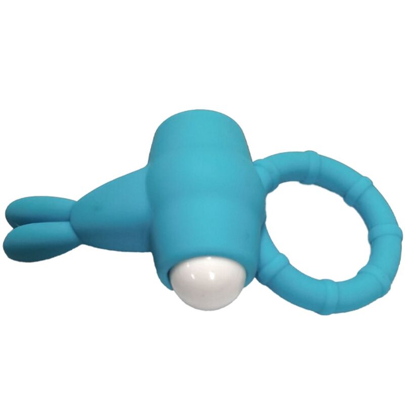 ARMONY - MS BUNNY ANILLO VIBRADOR SILICONA GREEN ARMONY FOR HIM