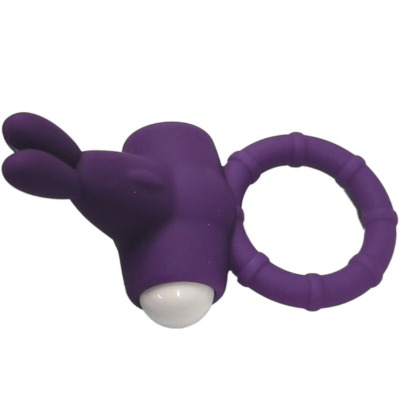 ARMONY - MS BUNNY ANILLO VIBRADOR SILICONA MORADO ARMONY FOR HIM