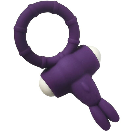 ARMONY - MS BUNNY ANILLO VIBRADOR SILICONA MORADO ARMONY FOR HIM