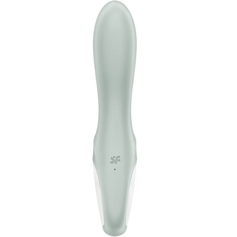 SATISFYER - AIR PUMP BOOTY 3 VIBRADOR ANAL INFLABLE VERDE GRIS SATISFYER VIBRATOR