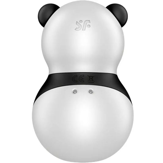 SATISFYER - POCKET PANDA ESTIMULADOR & VIBRADOR BLANCO Y NEGRO SATISFYER AIR PULSE