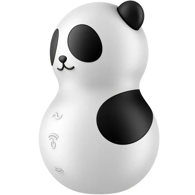 SATISFYER - POCKET PANDA ESTIMULADOR & VIBRADOR BLANCO Y NEGRO SATISFYER AIR PULSE