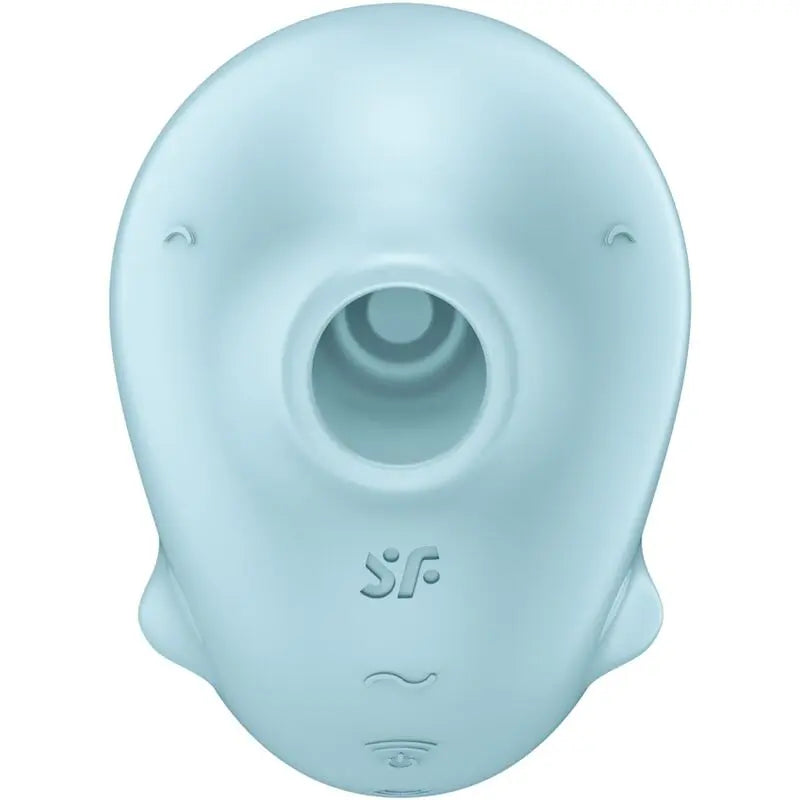 SATISFYER - SASSY SEAL ESTIMULADOR & VIBRADOR AZUL SATISFYER AIR PULSE