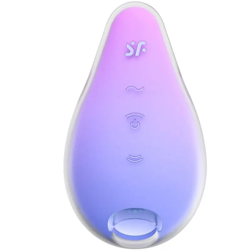 SATISFYER - MERMAID VIBES ESTIMULADOR & VIBRADOR VIOLETA Y ROSA SATISFYER AIR PULSE