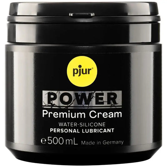 PJUR - POWER PREMIUM CREAM PERSONAL LUBRICANT 500 ML PJUR