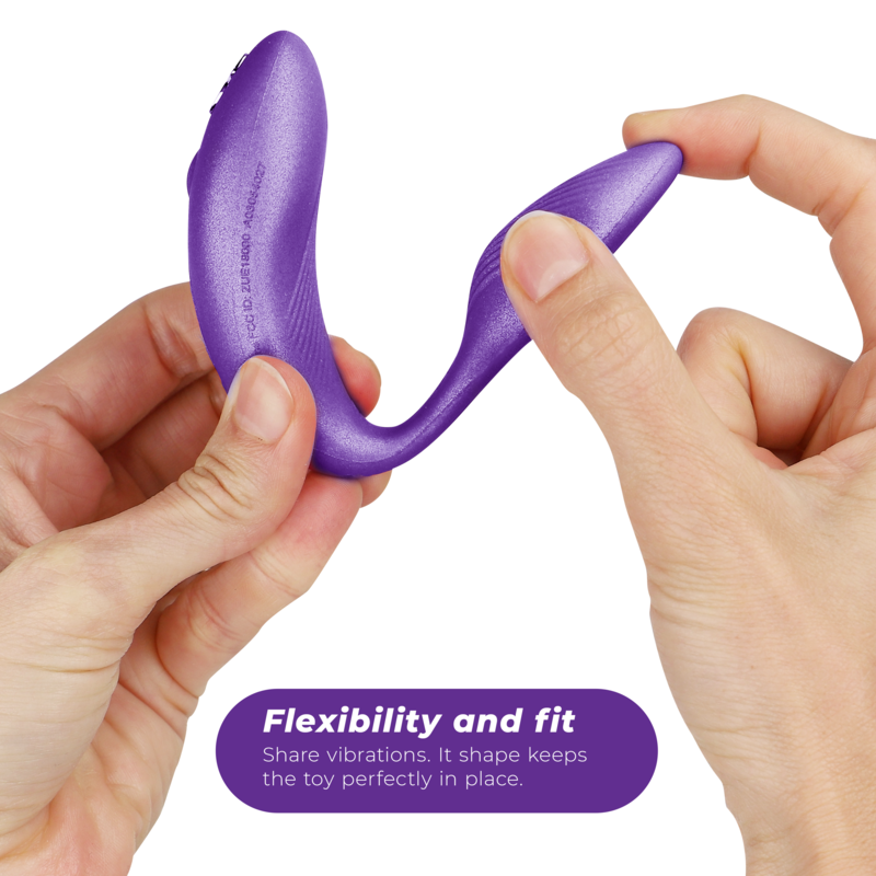 WE-VIBE - CHORUS VIBRADOR PAREJAS CON CONTROL SQUEEZE LILA WE-VIBE