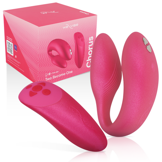 WE-VIBE - CHORUS VIBRADOR PAREJAS CON CONTROL SQUEEZE ROSA WE-VIBE