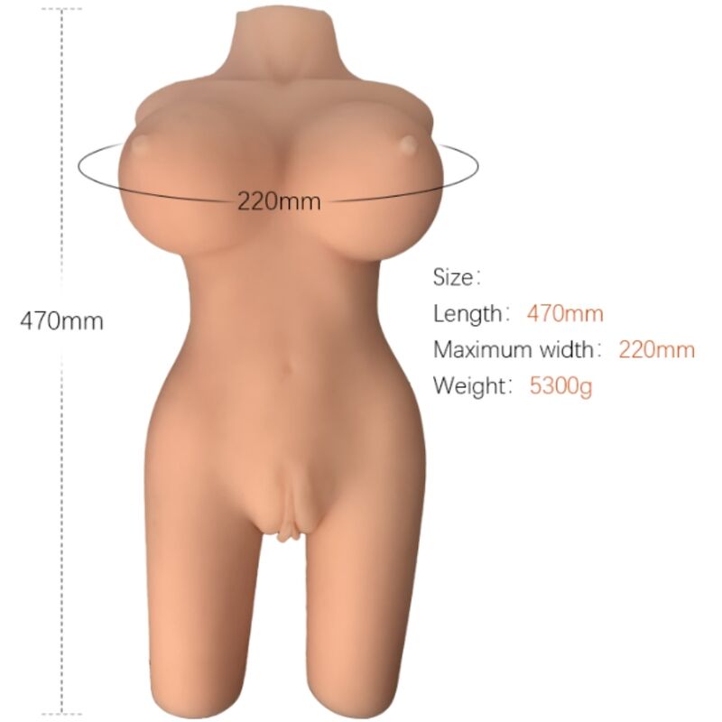 ARMONY - TORSO FEMENINO REALISTICO MODELO 6 ARMONY FOR HIM