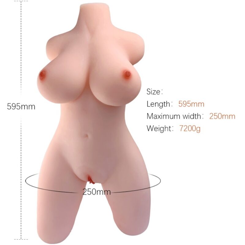 ARMONY - TORSO FEMENINO REALISTICO MODELO 2 ARMONY FOR HIM