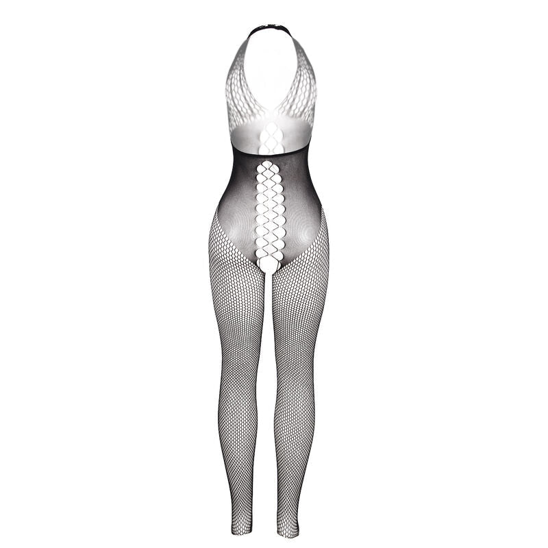 SUBBLIME - 951832 BODYSTOCKING ESPALDA ABIERTA Y DETALLES ENTRECRUZADOS NEGRO TALLA ÚNICA SUBBLIME BODYSTOCKINGS