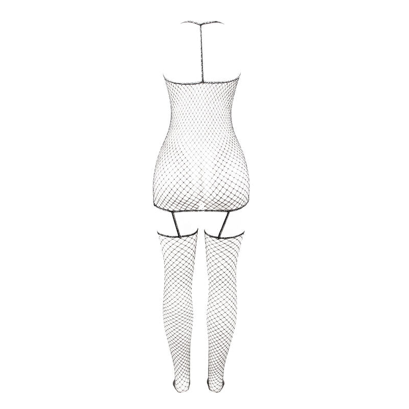 SUBBLIME - 951955 BODYSTOCKING DE REJILLA BRILLANTE TALLA ÚNICA SUBBLIME BODYSTOCKINGS