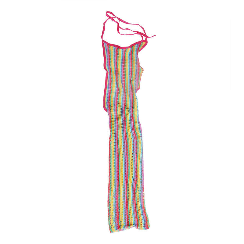SUBBLIME - 952341 VESTIDO DE REJILLA ARCOIRIS TALLA ÚNICA SUBBLIME DRESSES