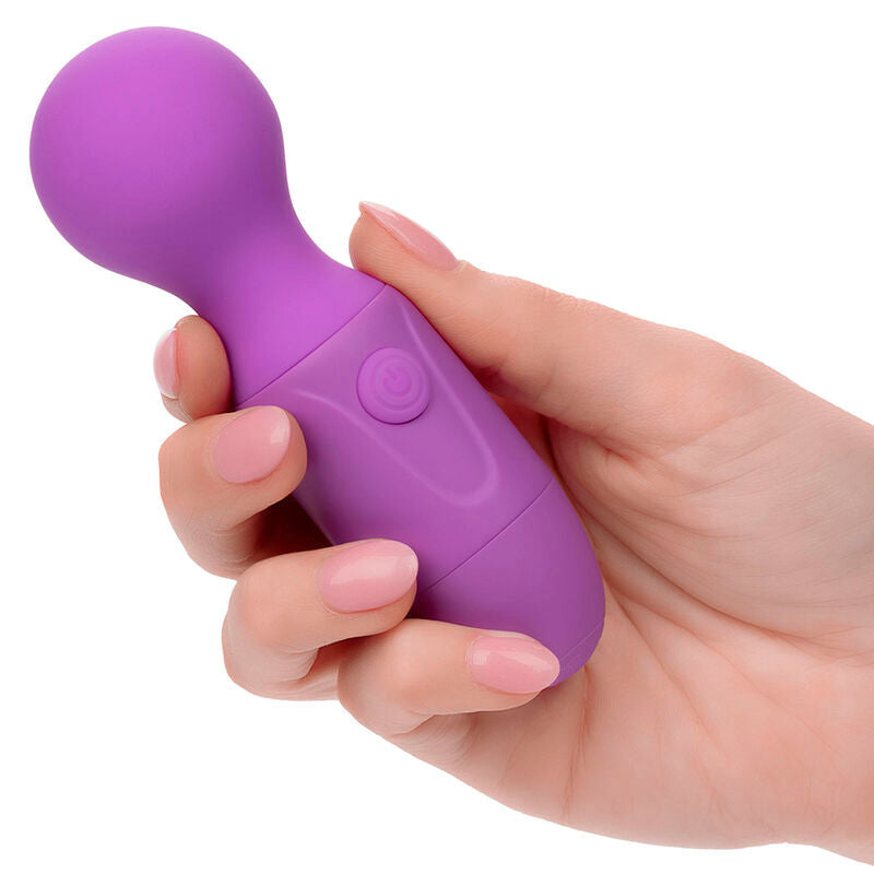 CALEXOTICS - FIRST TIME MASAJEADOR RECARGABLE 10 VIBRACIONES VIOLETA CALEXOTICS
