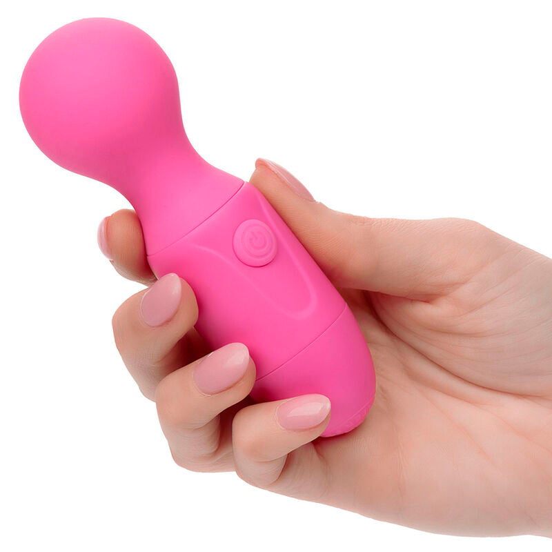 CALEXOTICS - FIRST TIME MASAJEADOR RECARGABLE 10 VIBRACIONES ROSA CALEXOTICS