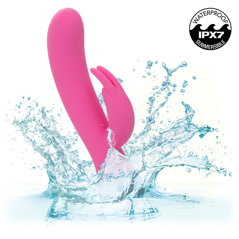 CALEXOTICS - FIRST TIME VIBRADOR RABBIT RECARGABLE ROSA CALEXOTICS