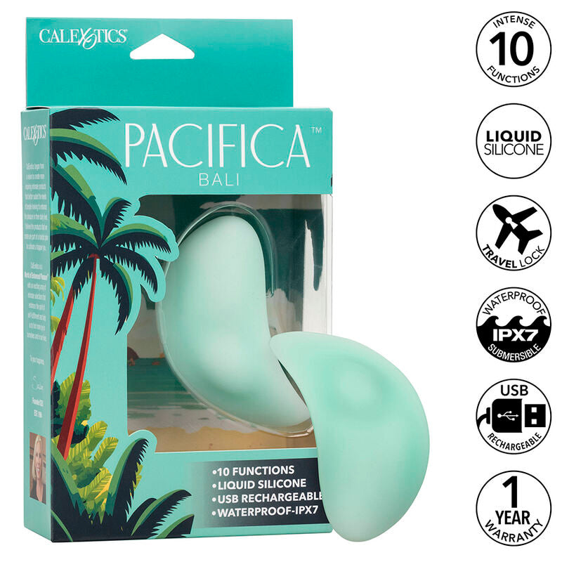 CALEXOTICS - PACIFICA BALI ESTIMULADOR 10 FUNCIONES AQUA CALEXOTICS