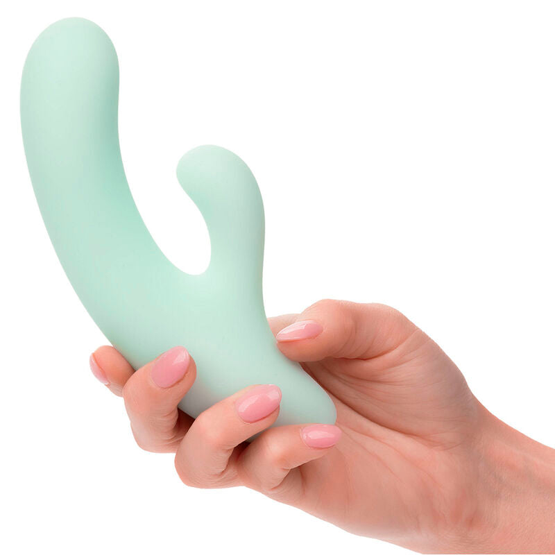 CALEXOTICS - PACIFICA FIJI VIBRADOR Y ESTIMULADOR PUNTO G 10 VIBRACIONES AQUA CALEXOTICS