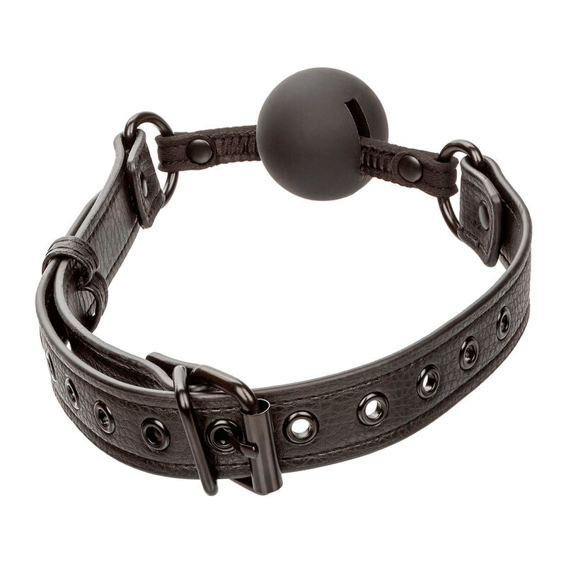 CALEXOTICS - NOCTURNAL MORDAZA DE BOLA SILICONA NEGRO CALEXOTICS