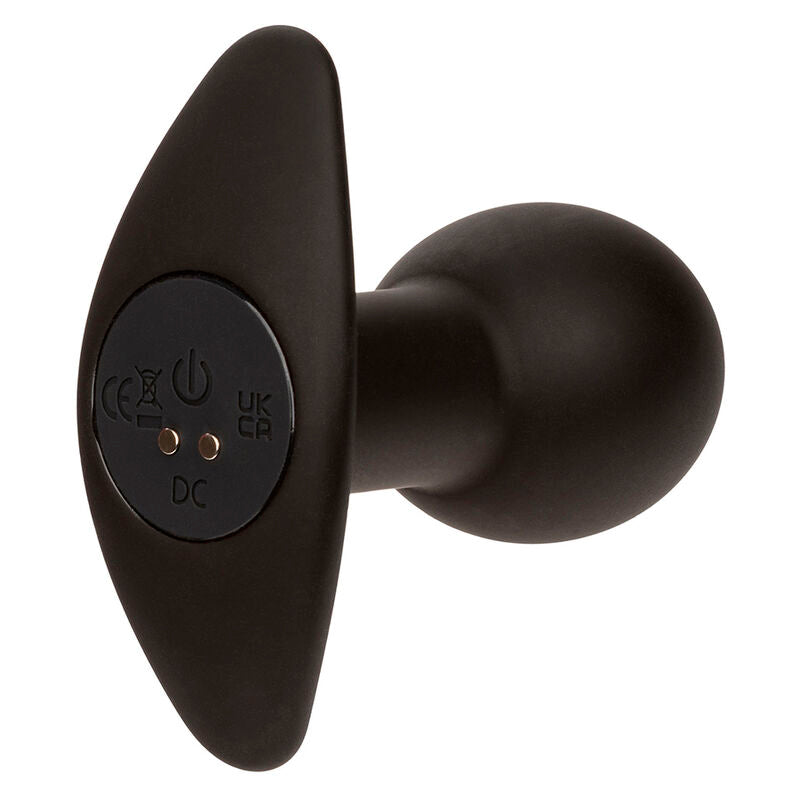 CALEXOTICS - ROCK BOTTOM PLUG ANAL 10 VIBRACIONES SILICONA NEGRO CALEXOTICS