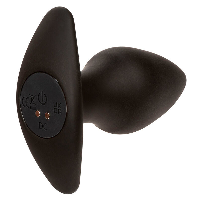 CALEXOTICS - ROCK BOTTOM PERFECT PLUG ANAL 10 VIBRACIONES SILICONA NEGRO CALEXOTICS