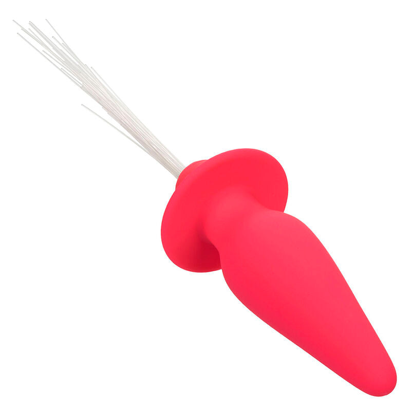 CALEXOTICS - SOUTHERN LIGHTS LIGHT UP PLUG ANAL CON LUCES 10 VIBRACIONES SILICONA ROSA CALEXOTICS