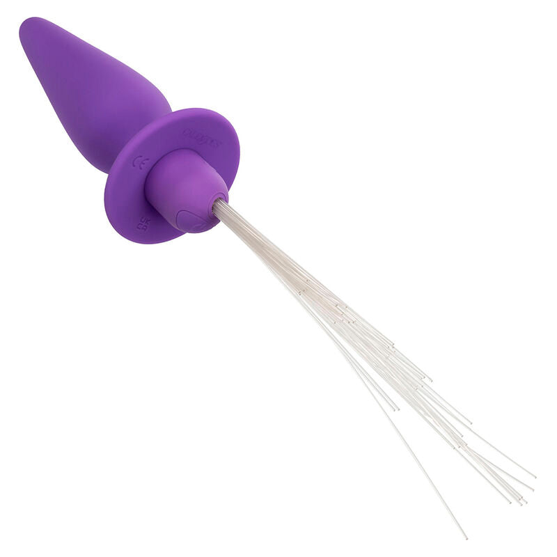 CALEXOTICS - SOUTHERN LIGHTS LIGHT UP PLUG ANAL CON LUCES 10 VIBRACIONES SILICONA VIOLETA CALEXOTICS