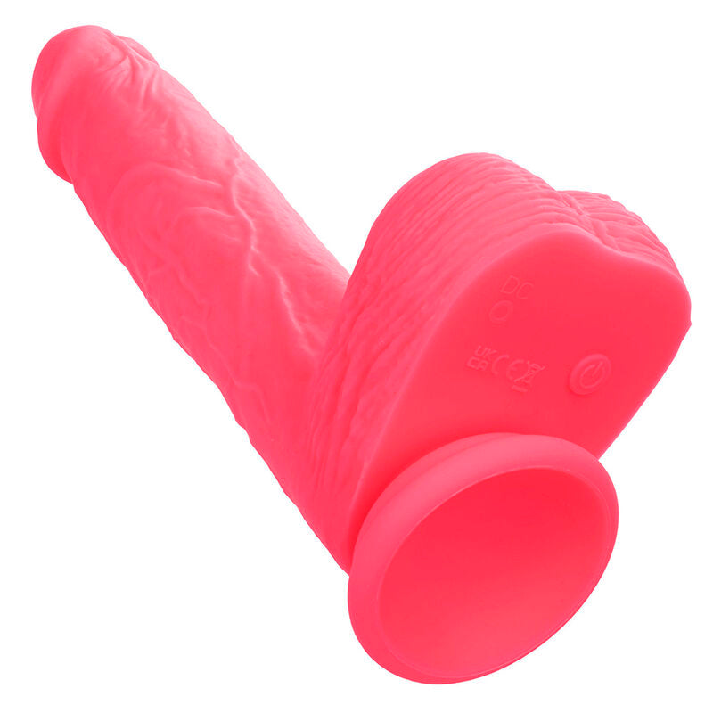 CALEXOTICS - STUDS VIBRADOR REALÍSTICO 10 VIBRACIONES Y ROSA CALEXOTICS