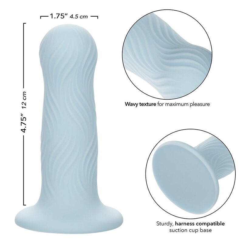 CALEXOTICS - WAVE RIDER PLUG ANAL ESPUMA AZUL CALEXOTICS