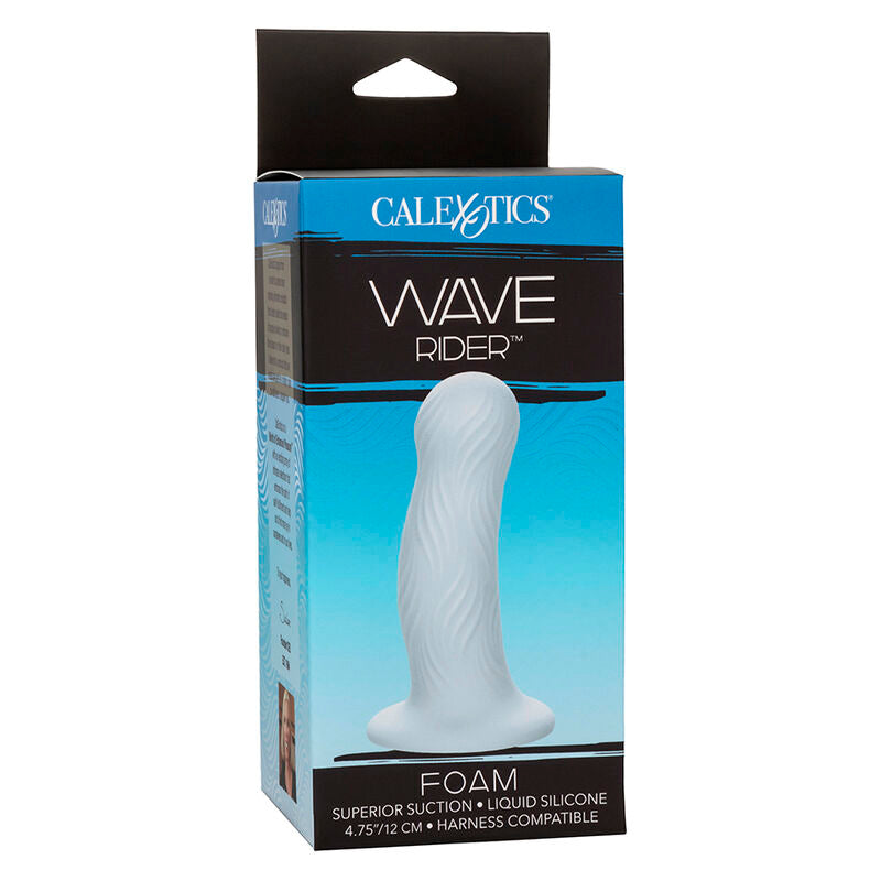 CALEXOTICS - WAVE RIDER PLUG ANAL ESPUMA AZUL CALEXOTICS