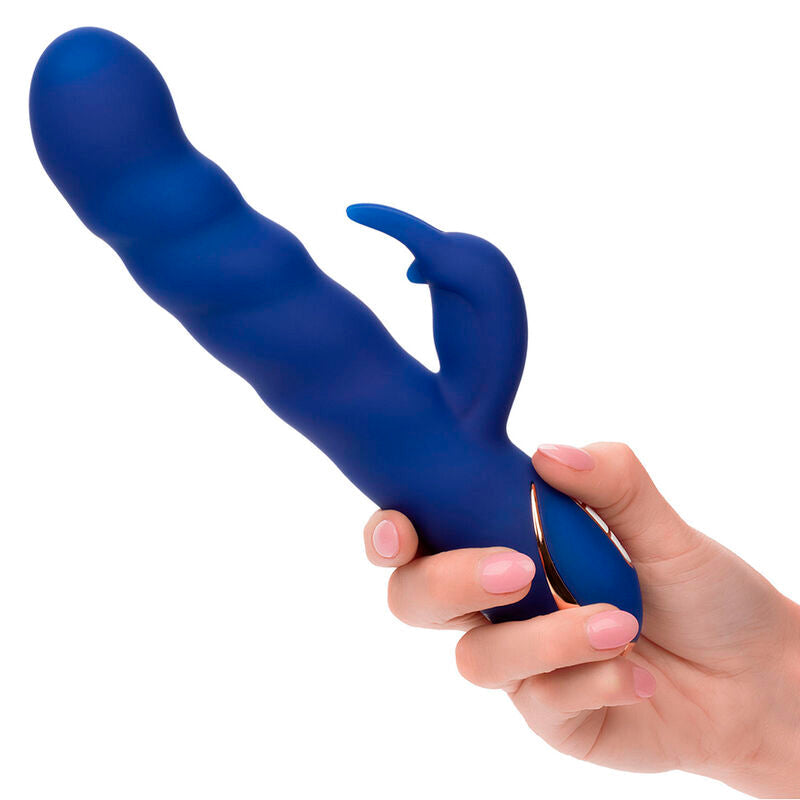 CALEXOTICS - JACK VIBRADOR RABBIT MOVIMIENTO DE ONDAS AZUL CALEXOTICS
