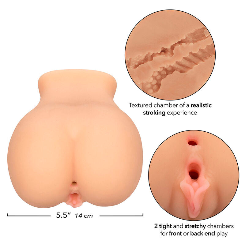 CALEXOTICS - THE FARMERS DAUGHTER DOBLE MASTURBADOR REALÍSTICO NATURAL CALEXOTICS