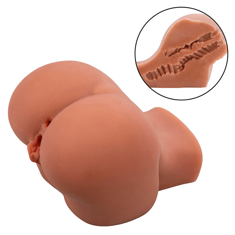 CALEXOTICS - THE ROLLER BABE DOBLE MASTURBADOR REALÍSTICO NATURAL CALEXOTICS