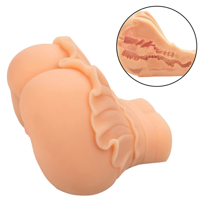 CALEXOTICS - THE PEEP SHOW GIRL DOBLE MASTURBADOR REALÍSTICO NATURAL CALEXOTICS