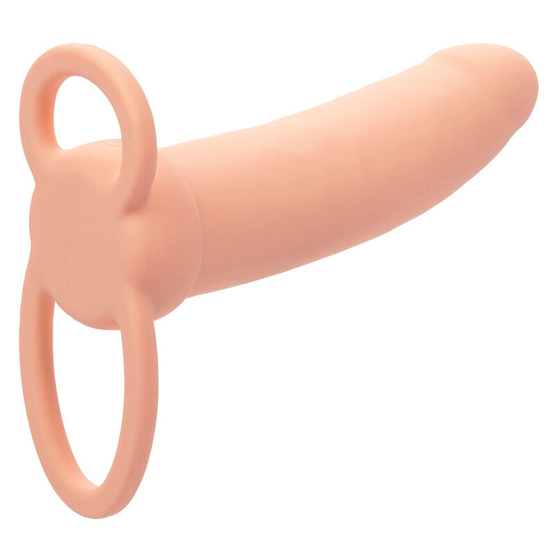 CALEXOTICS - MAXX DOBLE PENETRADOR GRUESO 10 VIBRACIONES NATURAL CALEXOTICS