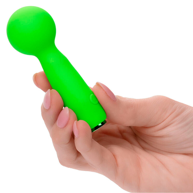 CALEXOTICS - NEON VIBES THE BUBBLY VIBE MINI MASAJEADOR 10 VIBRACIONES VERDE CALEXOTICS