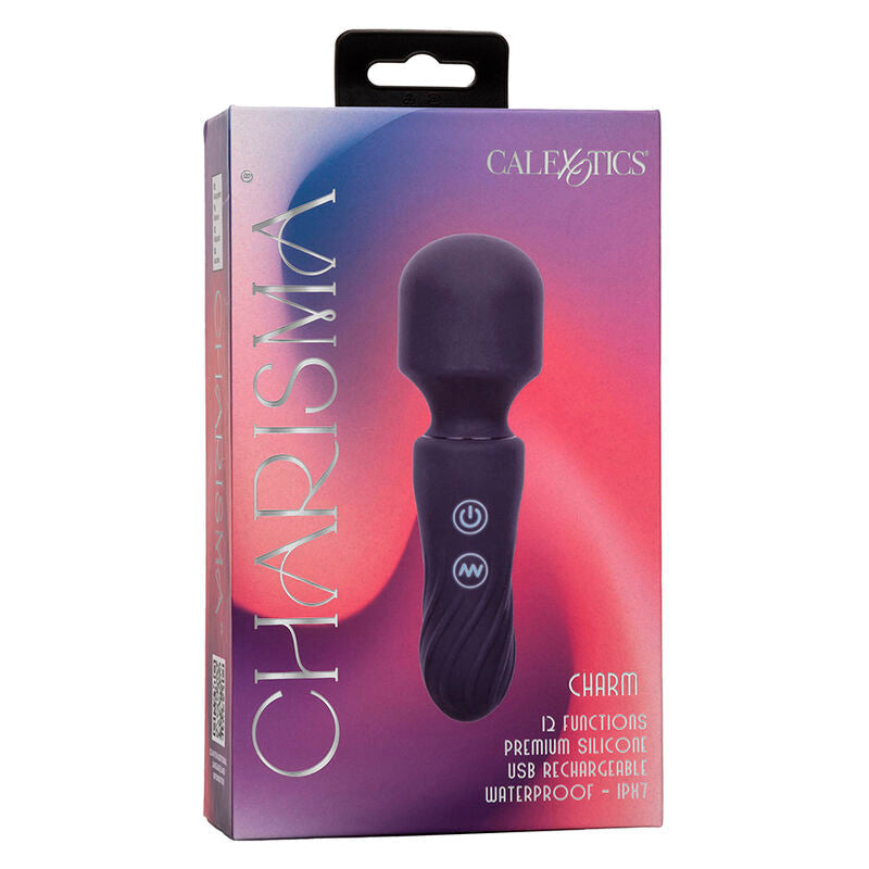 CALEXOTICS - CHARISMA CHARM MASAJEADOR 12 FUNCIONES MORADO CALEXOTICS