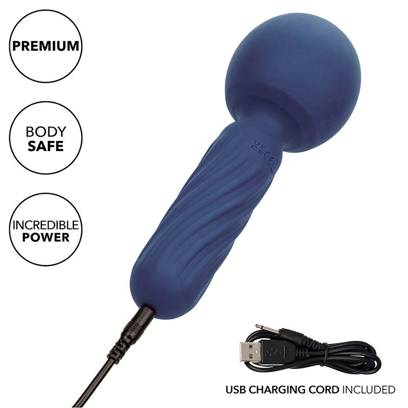 CALEXOTICS - CHARISMA SEDUCTION MASAJEADOR 12 FUNCIONES 17,75 CM X 6,25 CM MORADO CALEXOTICS