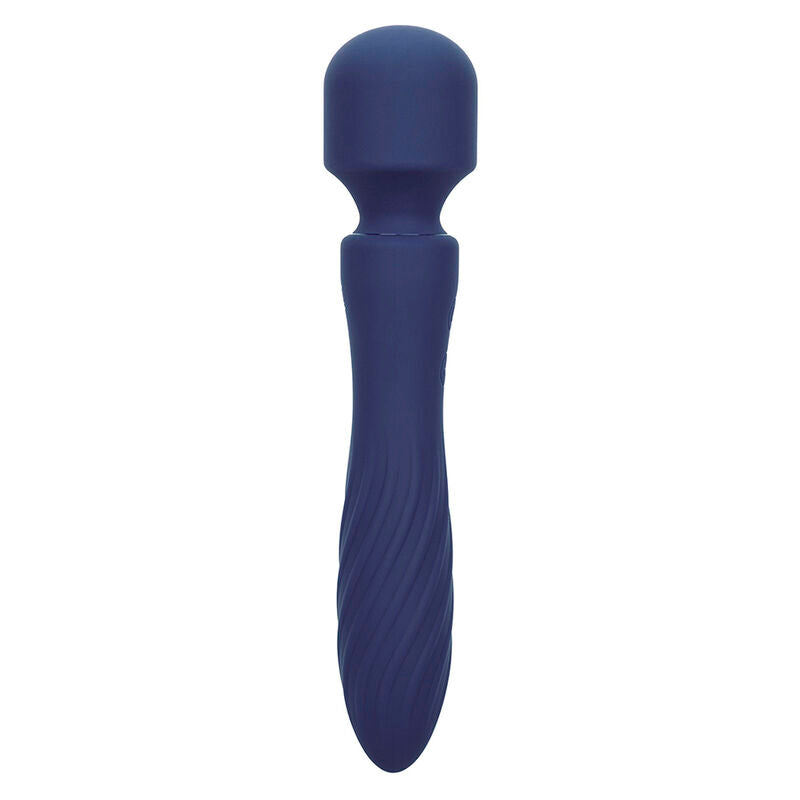 CALEXOTICS - CHARISMA MYSTIQUE MASAJEADOR DOBLE MOTOR 12 FUNCIONES 21,5 CM X 4,5 CM MORADO CALEXOTICS
