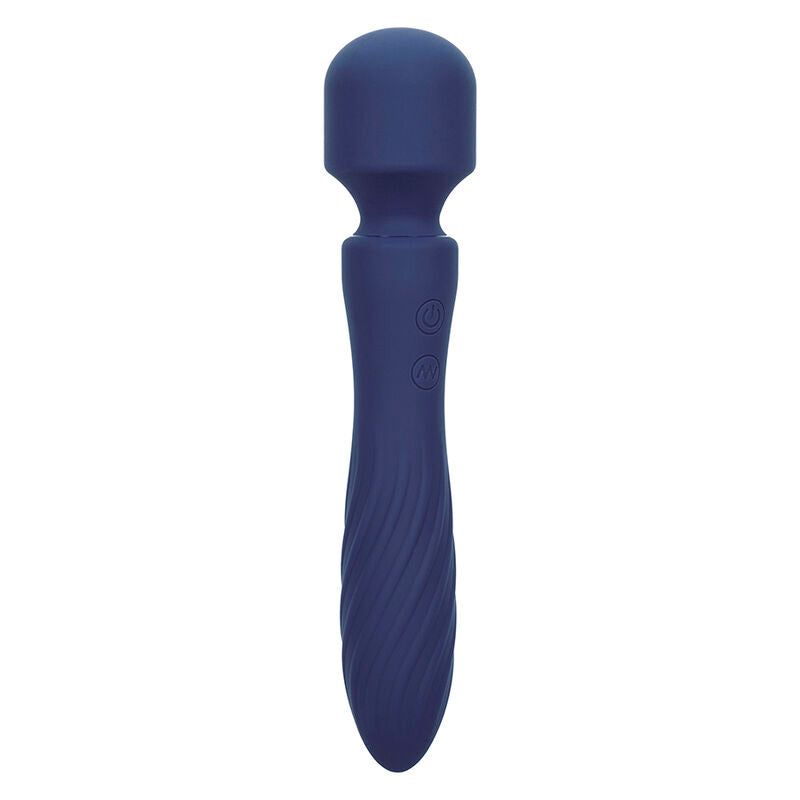CALEXOTICS - CHARISMA MYSTIQUE MASAJEADOR DOBLE MOTOR 12 FUNCIONES 21,5 CM X 4,5 CM MORADO CALEXOTICS
