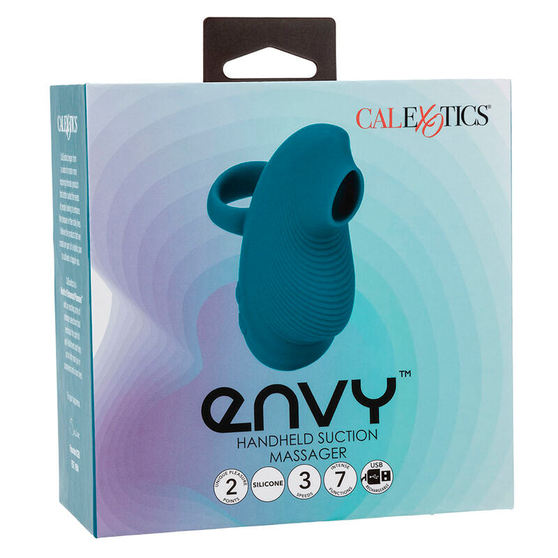 CALEXOTICS - ENVY MASAJEADOR DE BOLA RODANTE 7 VIBRACIONES AZUL CALEXOTICS